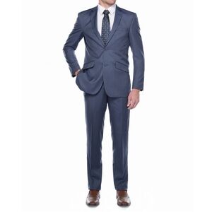 RENOIR MEN'S BLUE SUIT SIZE 34/28